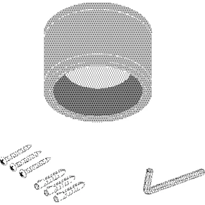 Luminaire encastré de surface DN 250 P 45W 840 60D IP65 BK