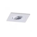 Luminaire encastré, oeillet blanc mat
