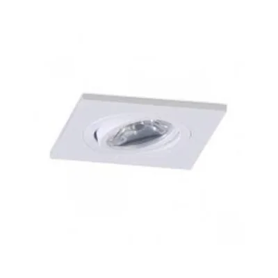 Luminaire encastré, oeillet blanc mat