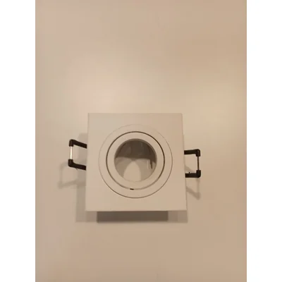 Luminaire encastré, oeillet blanc mat