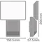 Luminaire ENDURA® PRO avec détecteur de fuite 15 W 4000 K IP55 Blanc