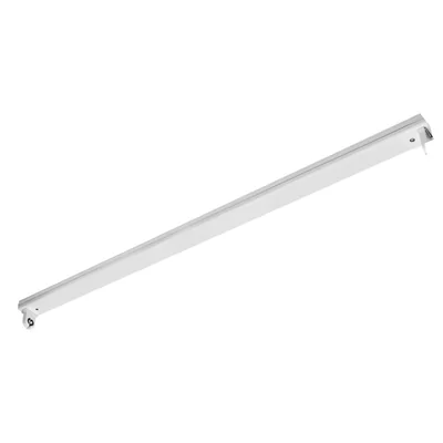 Luminaire fluorescent LED OSL SLIM-1X120 T8-J, culot G13, 220-240 V CA, 50/60 Hz, IP20, montage en saillie, blanc