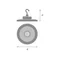 Luminaire HB V 95W 840 90DEG IP66 EUE LEDV