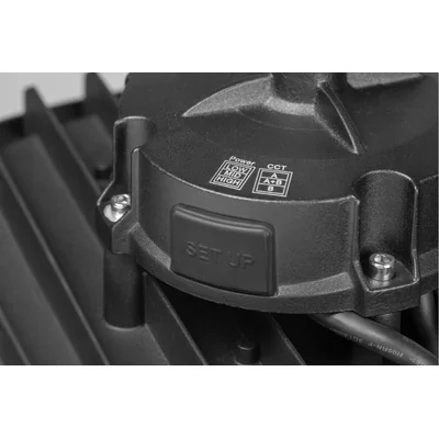 Luminaire Highbay Atlanta, LED, 150 W - 120 W - 90 W, 150 lm/W, température de couleur variable, 100-240 V CA, IP65
