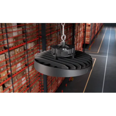 Luminaire Highbay Atlanta, LED, 150 W - 120 W - 90 W, 150 lm/W, température de couleur variable, 100-240 V CA, IP65