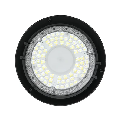 Luminaire industriel VINERO 200 W / Puce Samsung / Température de couleur : 4 000 K / Boîtier : Noir / Garantie 5 ans / Efficacité lumineuse : 160 lm/W