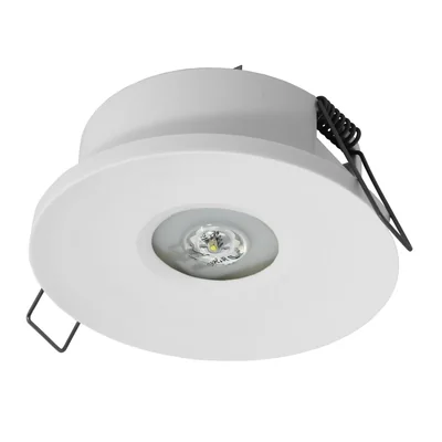 Luminaire LED AXP IP65/20 6W (opt. universel) 1h monofonction blanc AT 230V
