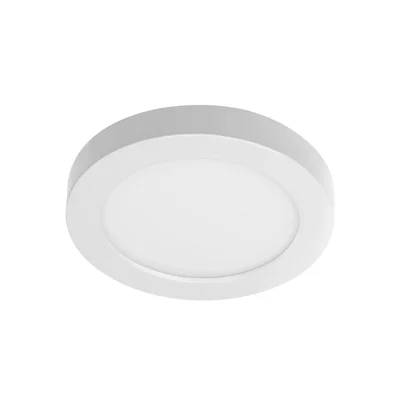 LUMINAIRE LED BOLERO, 18W, 1600lm, AC175-250V, 50/60 Hz, PF>0.5, RA>80, IP40, ANGLE DE FAISCEAU 120°, 6 en 1, 3000K/4000K/6400K, ENCASTRÉ/SURFACE, ROND, BLANC