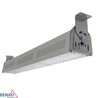 Luminaire LED industriel allongé 150 W 4000 K 20 250 lm IP66 30 x 70 cm 3 m