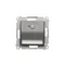 Luminaire LED SIMON 54 avec capteur 230V AC 1.4W 5900K anthracite,