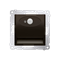 Luminaire LED SIMON 54 avec capteur 230V AC 1.4W 5900K marron mat