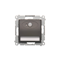Luminaire LED SIMON 54 avec capteur 230V AC 1.4W 5900K marron mat