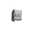 Luminaire LED SIMON 54 avec capteur 230V AC 1.4W 5900K marron mat