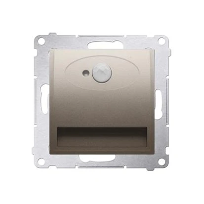 Luminaire LED SIMON 54 avec capteur 230V AC 1.4W 5900K or mat