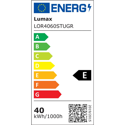 Luminaire LED SLIM PANEL 40W 60x60 4400lm NW 840 IP20 UGR<19