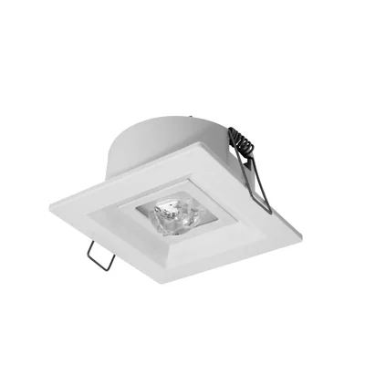 Luminaire LOVATO P LED 3W (optique couloir) 3h monousage blanc
