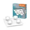 Luminaire Orbis Flame 4X5,5W Click CCT IP44 Blanc