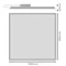 Luminaire PL ECO 600 E 36W 830
