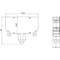 Luminaire with green LED lamp 1.6W 24-230V AC/ 24-110V DC