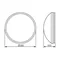 Luminaire with motion sensor PIRES DL-60O