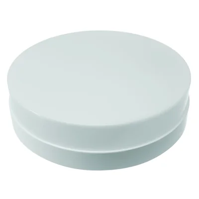 Luminaria AFRODYTA, LED, 13W, pantalla opalina, base blanca, con sensor de movimiento, resistente a los rayos UV, 230V, IK10, IP44