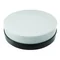 Luminaria AFRODYTA, LED, 13W, pantalla opalina, base negra, con sensor de movimiento, resistente a los rayos UV, 24V, IK10, IP44