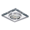 Luminaria decorativa de techo MORTA CT-DSL50 SILVER