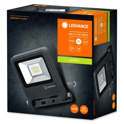 Luminaria ENDURA® FLOOD Blanco frío 10W 4000K DG
