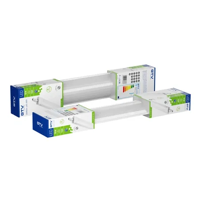 Luminaria hermética LED OMNIA BIS, 70 W, 7000 lm, 150 cm, AC175-250 V, 50-60 Hz, IP65, 4000 K, neutro.
