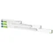 Luminaria LED hermética XARO, 48 W, 5800 lm, AC220-240 V, 50/60 Hz, PF>0,9, RA>80, IP65, 4000 K, 150 cm