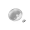 Luminaria LED PANDA ROUND, 13W, pantalla transparente, base blanca, con sensor de movimiento, resistente a los rayos UV, 24V, IK10, IP65