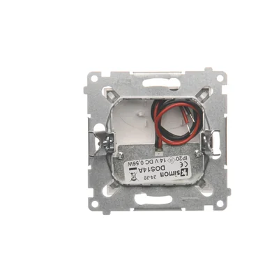 Luminaria LED SIMON 54 14V DC 0,56W 5900K blanco