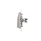Luminaria LED SIMON 54 14V DC 0,56W 5900K plata mate