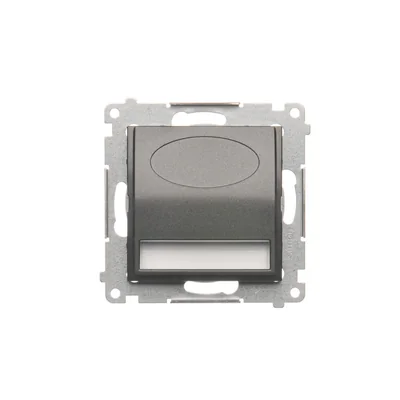 Luminaria LED SIMON 54 230V AV 1,1W 5900K antracita