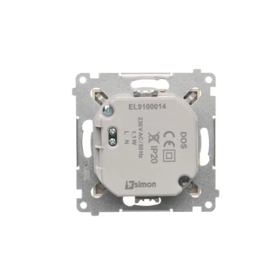 Luminaria LED SIMON 54 230V AV 1.1W 5900K crema