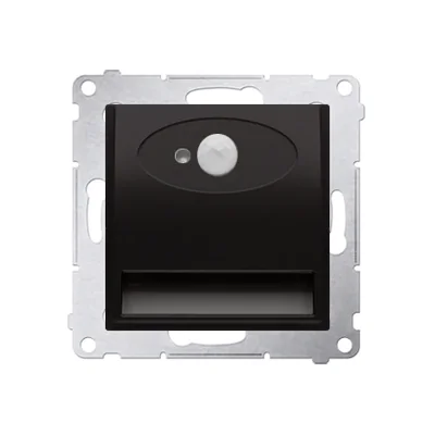 Luminaria LED SIMON 54 con sensor 230V AC 1,4W 5900K Antracita,