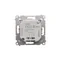 Luminaria LED SIMON 54 con sensor 230V AC 1,4W 5900K crema