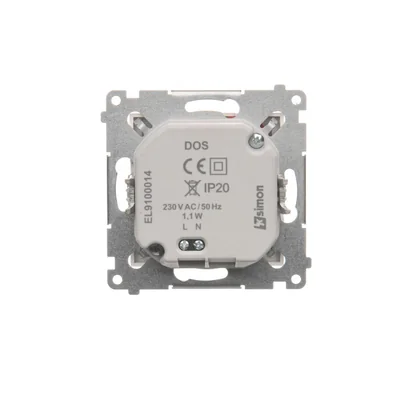 Luminaria LED Simon 54 WMDO-SBxxx1-011, 230 V CA, 1,1 W, blanco neutro 4000 K; blanco