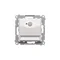 Luminaria LED Simon 54 WMDO-SCBxx1-011 con sensor de movimiento, 230 V CA, 1,4 W, blanco neutro 4000 K; blanco
