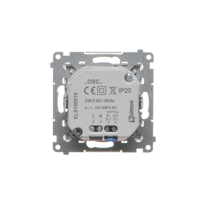 Luminaria LED Simon 54 WMDO-SCBxx1-011 con sensor de movimiento, 230 V CA, 1,4 W, blanco neutro 4000 K; blanco