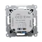 Luminaria LED Simon 54 WMDO-SCBxx1-049 con sensor de movimiento, 230 V CA, 1,4 W, blanco neutro 4000 K; color negro.