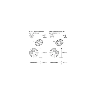 Luminaria LEDV HB P 75W 840 110DEG IP66 PS