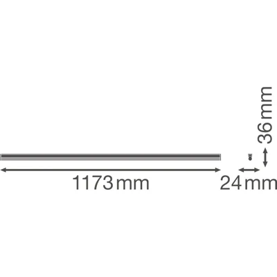 Luminaria lineal LINEAR COMPACT HIGH OUTPUT 1200 20W 3000K