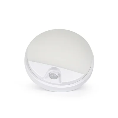 Luminaria SPHERE H 15W 1230lm NW 840 IP54 IK10 círculo sensor PIR
