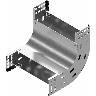 LUNJ100H60 Curva a 90°, spessore lamiera - 1 mm