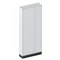 LXN250 3-12 PHN1 Empty floor-standing enclosure, IP41, class I RAL7035 (800x1850x250) with 100 mm plinth