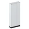 LXN250 3-12 PHN1 Empty floor-standing enclosure, IP41, class I RAL7035 (800x1850x250) with 100 mm plinth