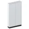 LXN250 4-12 PHN1 Empty floor-standing enclosure, IP41, class I RAL7035 (1050x1850x250) with 100 mm plinth