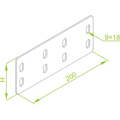 LZCH100 plate connector