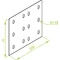 LZCH200 Plate connector, sheet thickness - 2 mm